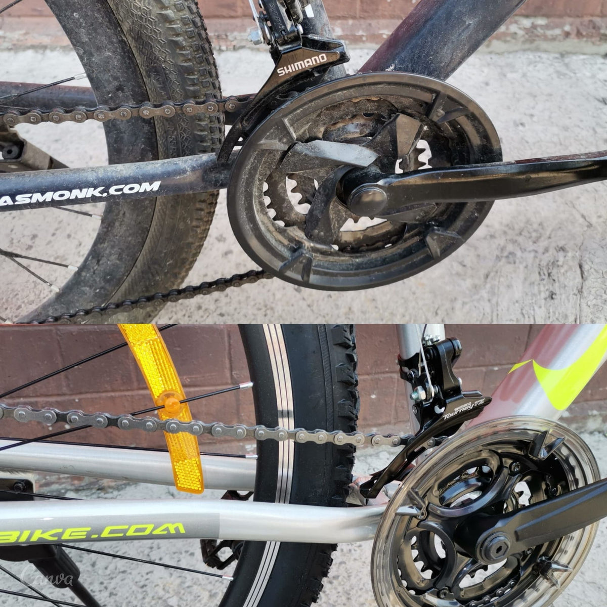 Cómo acortar la cadena de una bicicleta para ajustarla a la transmisión